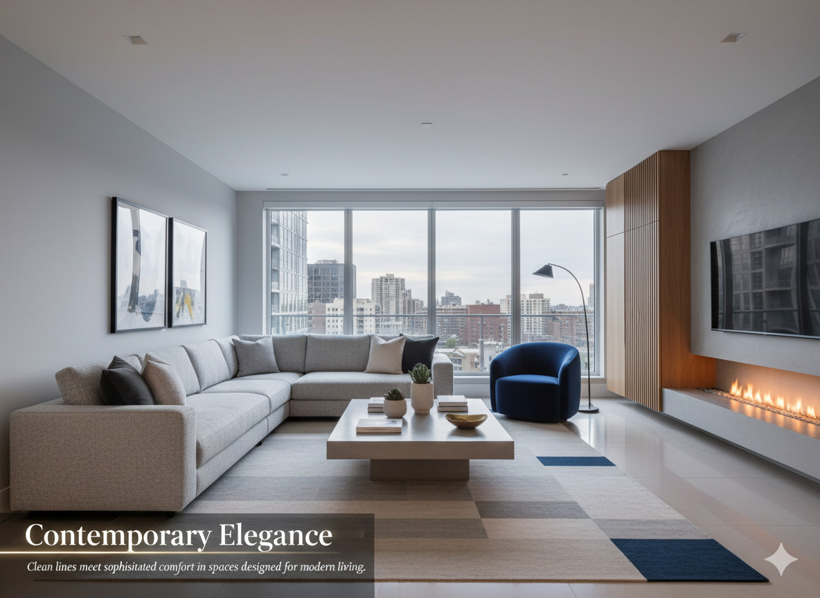 Modern living room design